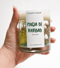 Magia de navidad - vela agitable